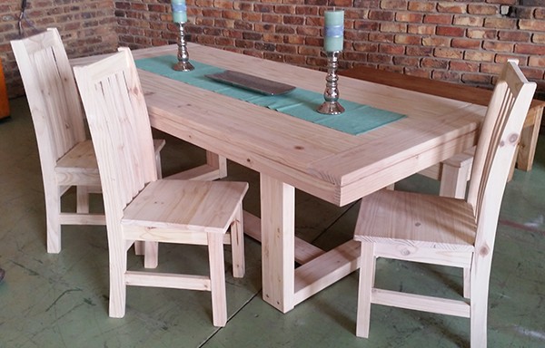 New Yorker Table – Eton Chairs plus bench